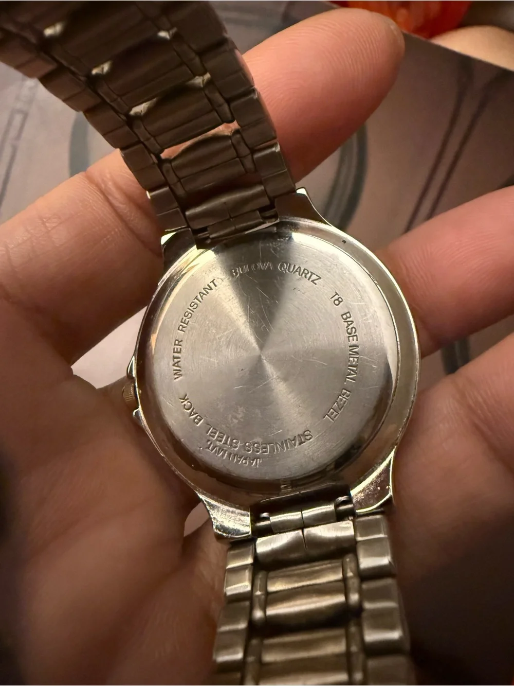 Caravelle by Bulova Two-Tone Gold Dial Watch